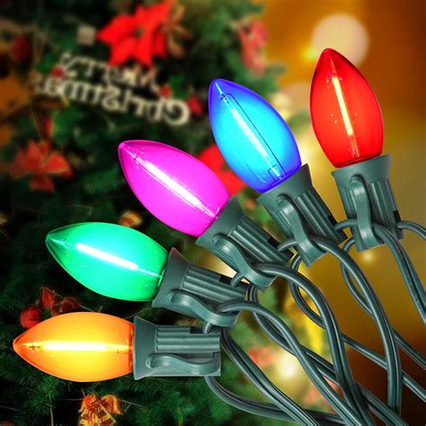 Amazon.com: C7 Led Multicolor Christmas Lights.